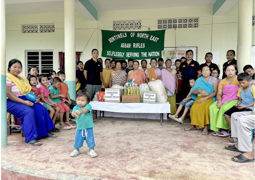 2. ASSAM RIFLES RENDERED HUMANITARIAN ASSISTANCE TO INTERNALY DISPALCED PEOPLE IDPs IN MANIPUR3