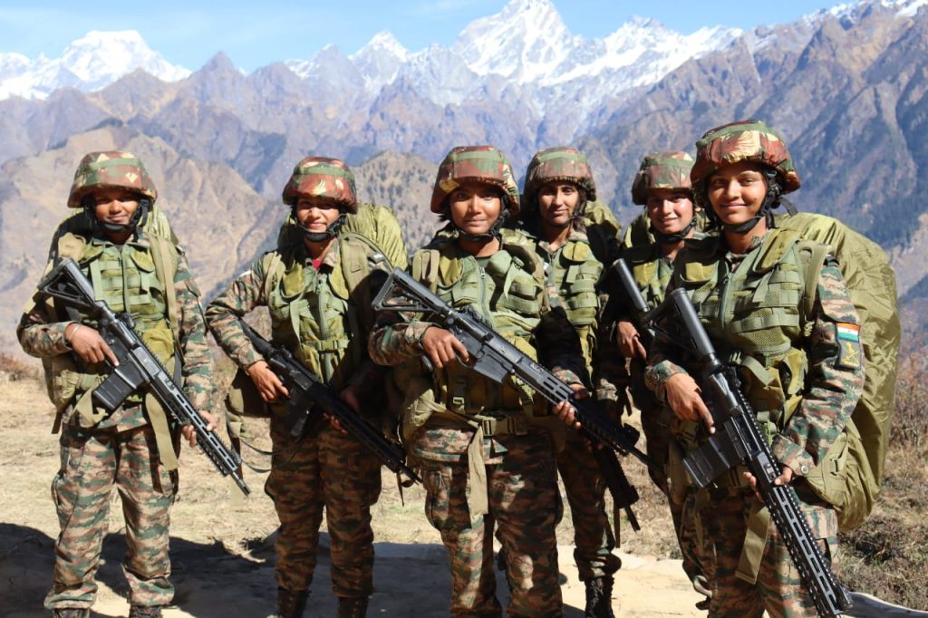 indian army SIG716 Rifles