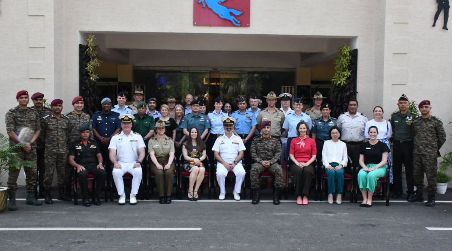 Australian Defence Delegation of 32 Members Visits India’s Prestigious Shatrujeet Brigade