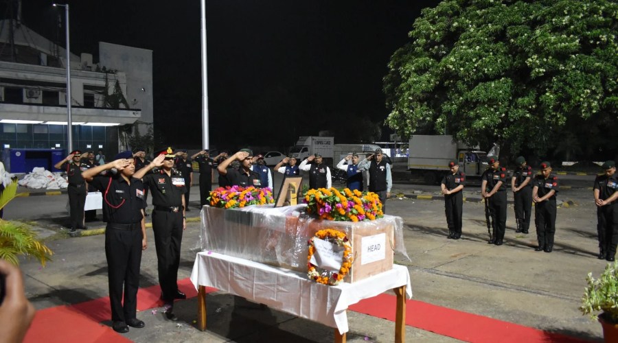 Indian Army Honors Lance Havildar Umesh Kumar Sahu in Commemorative Ceremony