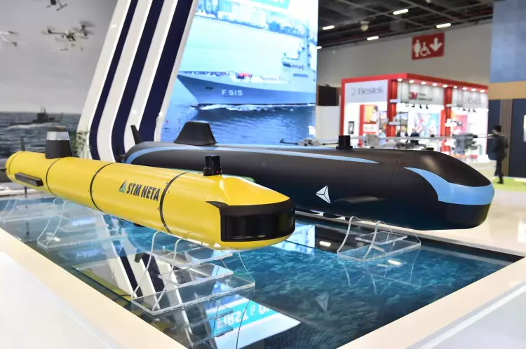 STM Introduces the NETA 300 Unmanned Underwater Vehicle