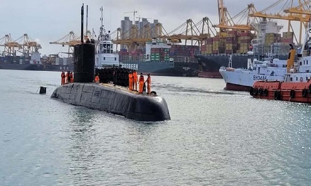 Indian Submarine INS Vela Arrives in Sri Lanka for Three-Day Visit