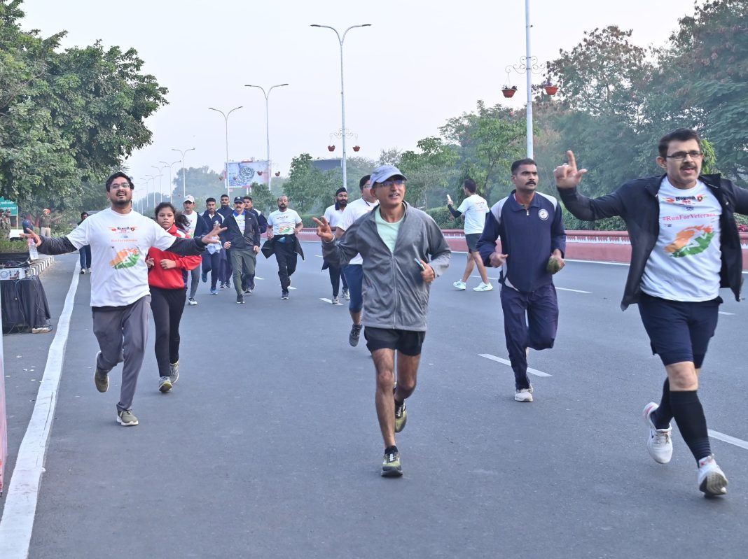 5-km Promo Run Kicks Off Honour Run to Celebrate Indian Army Heroes