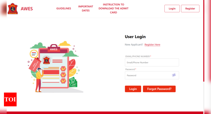 AWES Admit Card 2024 Released; Online Screening Test Scheduled for November 23-24