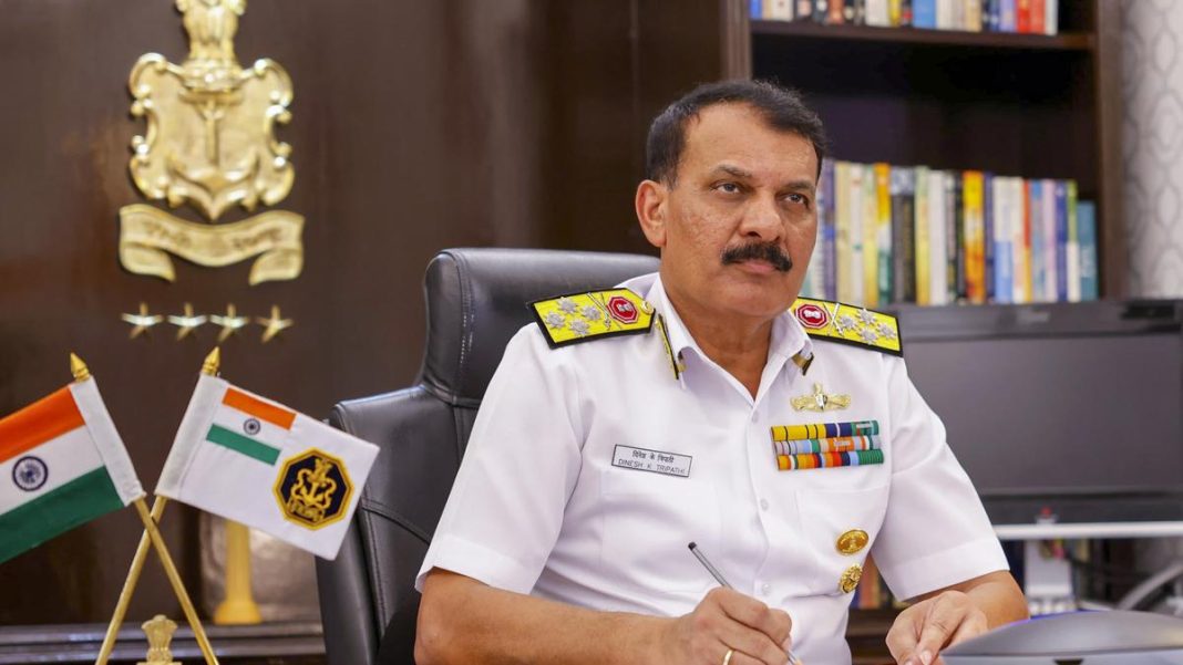 Admiral Tripathi Assures Robust Maritime Domain Awareness Amidst China's Regional Activities