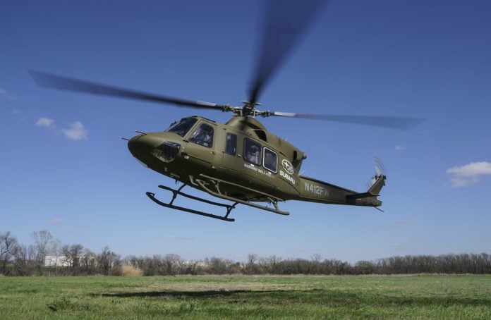 Bell Textron to Provide 412 EPX Helicopters for U.S. Foreign Military Sales Initiative