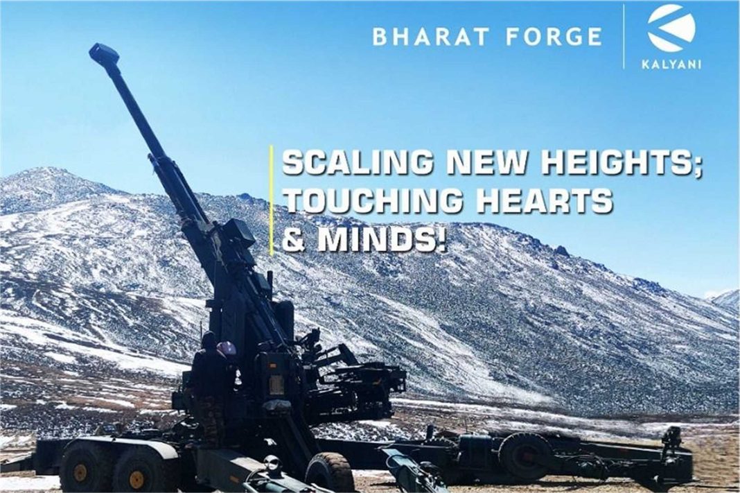 Bharat Forge Enters Contract Negotiations with Indian Defence Ministry for Advanced Artillery System