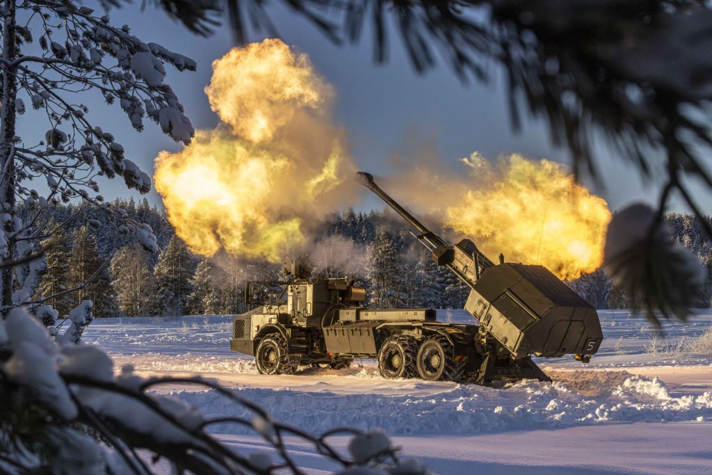 British Army Conducts First Live Firing of Archer Howitzer During NATO ...