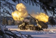 British Army Conducts First Live Firing of Archer Howitzer During NATO Exercise Dynamic Front 25 in Finland