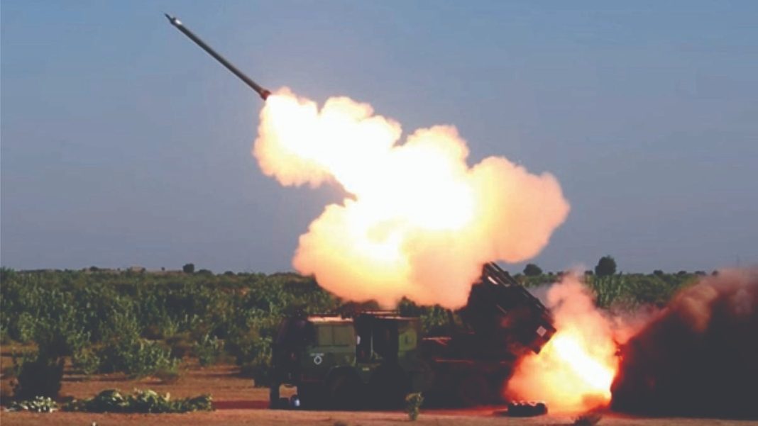 DRDO Completes Successful Flight Tests of Guided Pinaka Weapon System for Indian Army