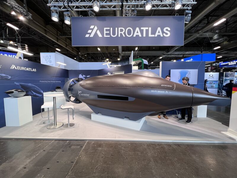 Euroatlas Unveils Greyshark Autonomous Underwater Vehicle at Euronaval 2024