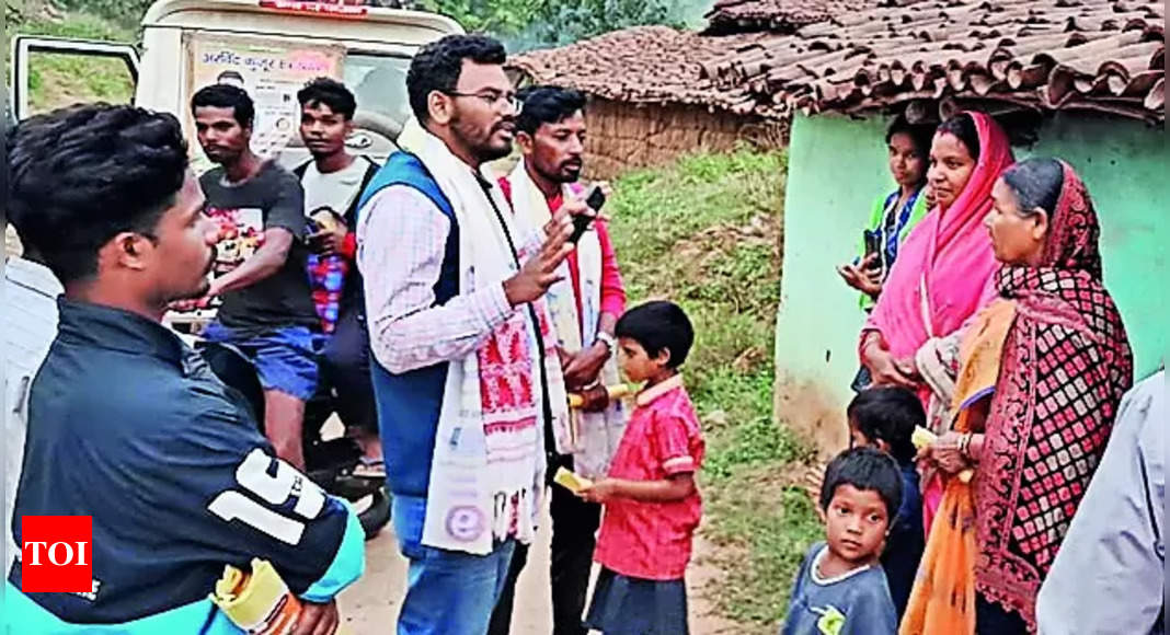 Ex-Navy Serviceman Arbind Kujur Enters Politics to Champion Tribal Rights and Youth Employment in Gumla