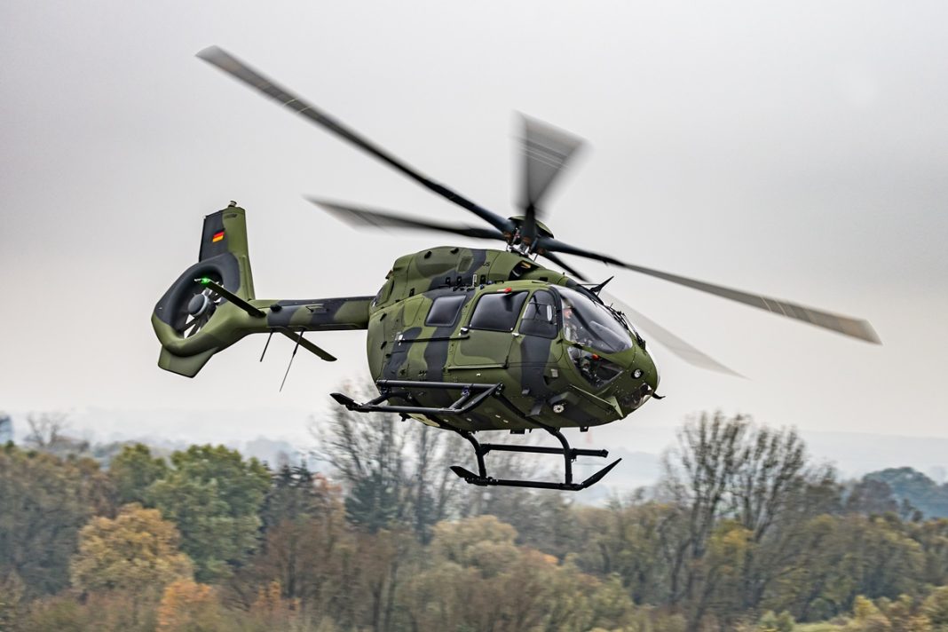 German Armed Forces Receives First Airbus H145M Helicopter as Part of 82-Unit Contract