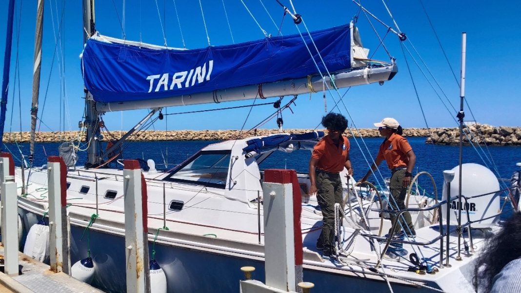 INSV Tarini Sets Sail for New Zealand on Second Leg of Navika Sagar Parikrama 2 Expedition