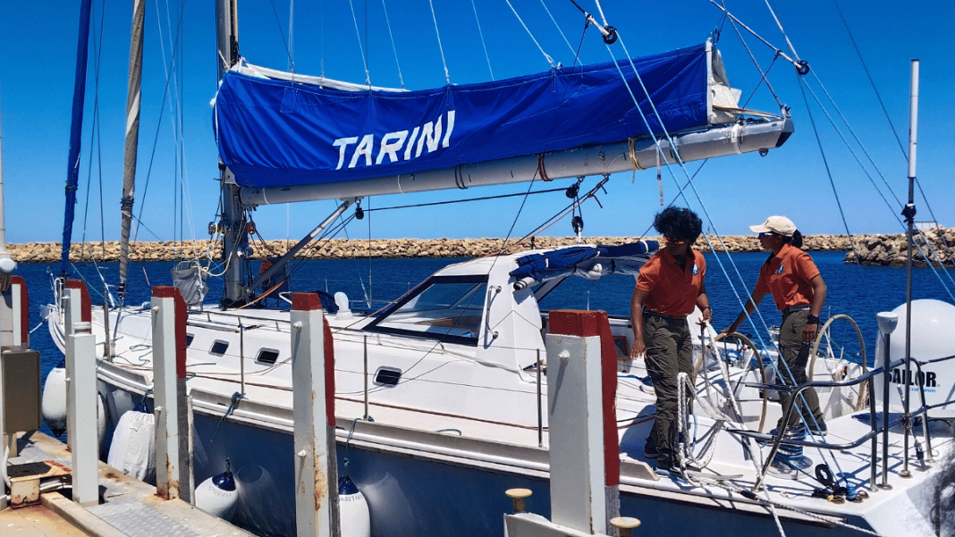 INSV Tarini Sets Sail from Australia for Second Leg of Global Expedition by All-Women Crew