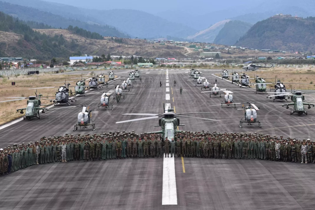 India Concludes Mega Tri-Service Exercise 'Poorvi Prahar' Near China Border