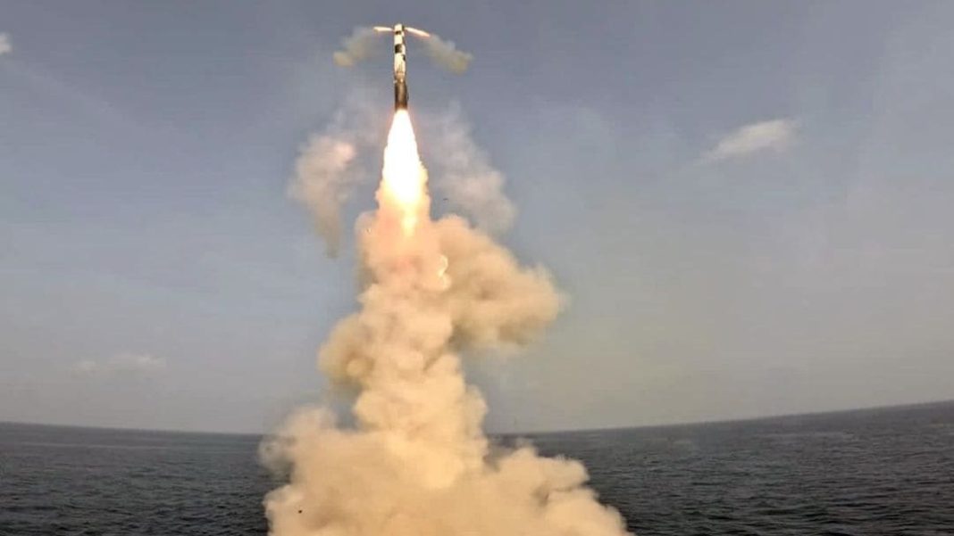 India Successfully Tests K-4 Submarine-Launched Ballistic Missile from INS Arighaat