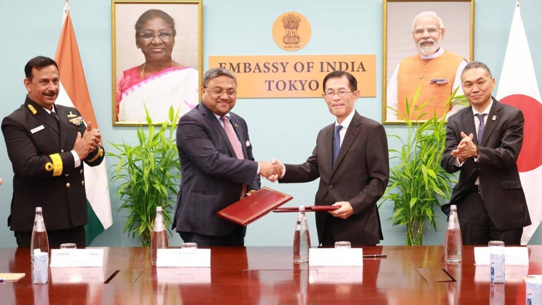 India and Japan Sign Memorandum for Co-Development of UNICORN Mast for Indian Navy