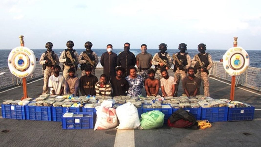 India and Sri Lanka Navies Jointly Apprehend Fishing Boats for Narcotics Smuggling