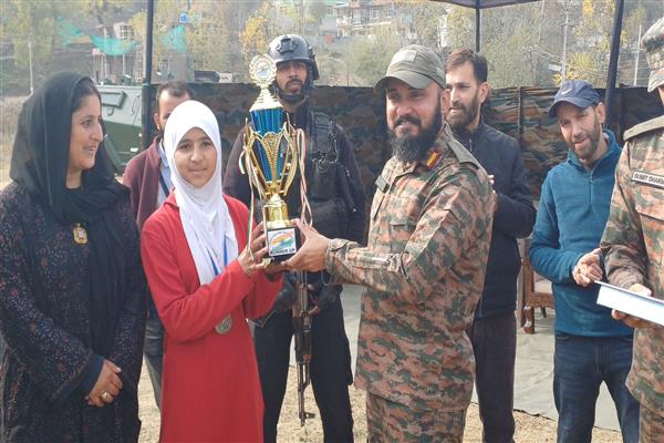 Indian Army Hosts Col Santosh Mahadik Inter-School Girls Kho-Kho Tournament in Kupwara