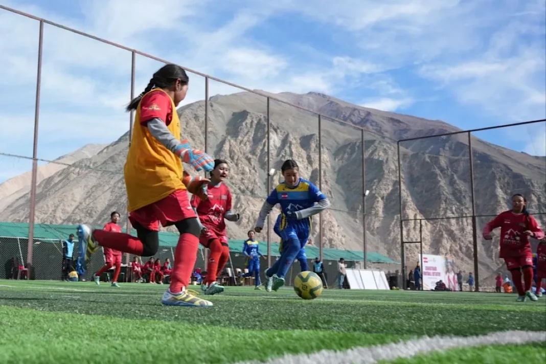 Indian Army Hosts Football Tournament for Youth Empowerment in Ladakh