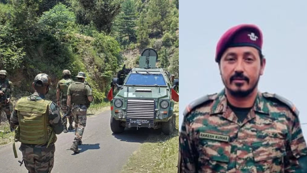 Indian Army Naib Subedar Rakesh Kumar Killed in Action During Gunfight with Terrorists in Kishtwar