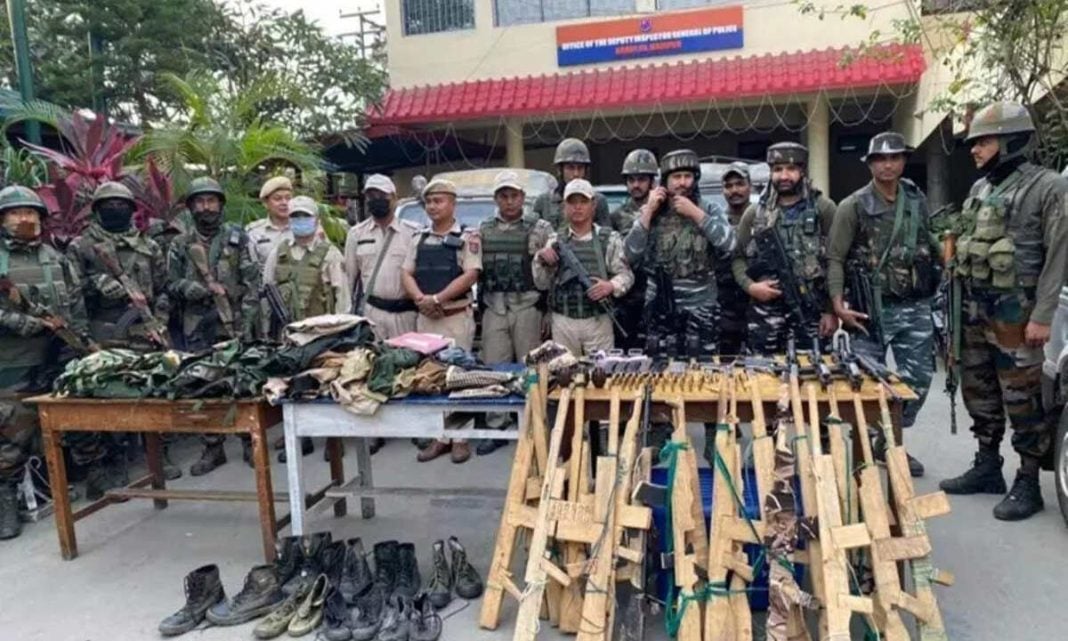 Indian Army Recovers Major Cache of Arms in Manipur Amid Ongoing Ethnic Violence