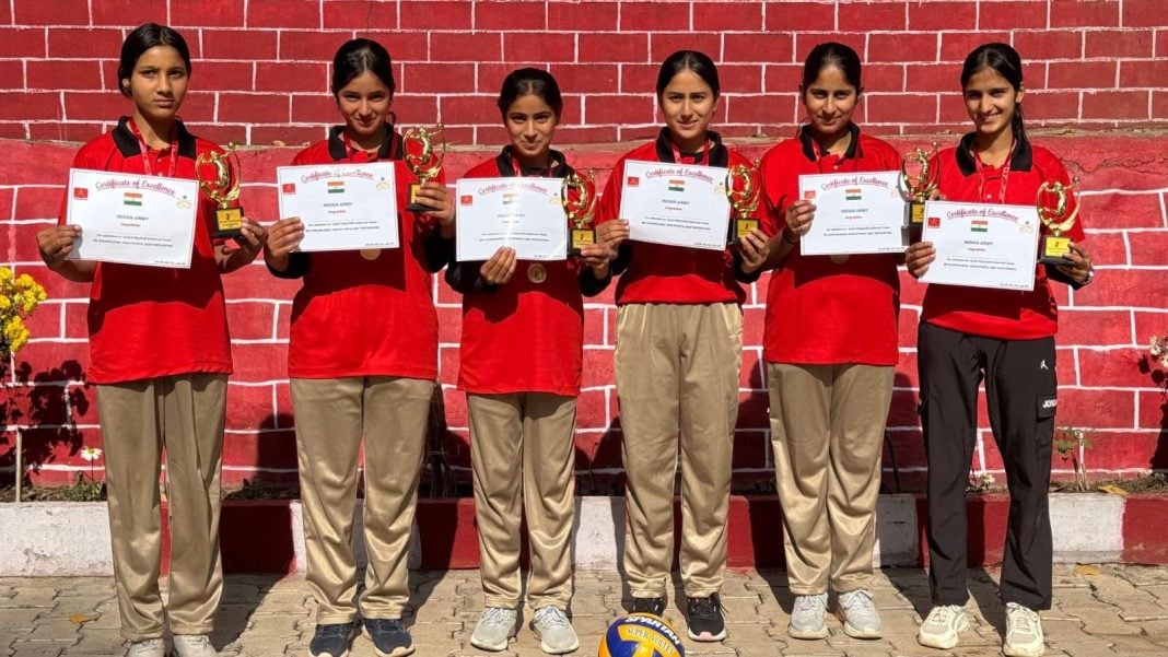 Indian Army's Volleyball Coaching Program Empowers Girls in South Pir Panjal