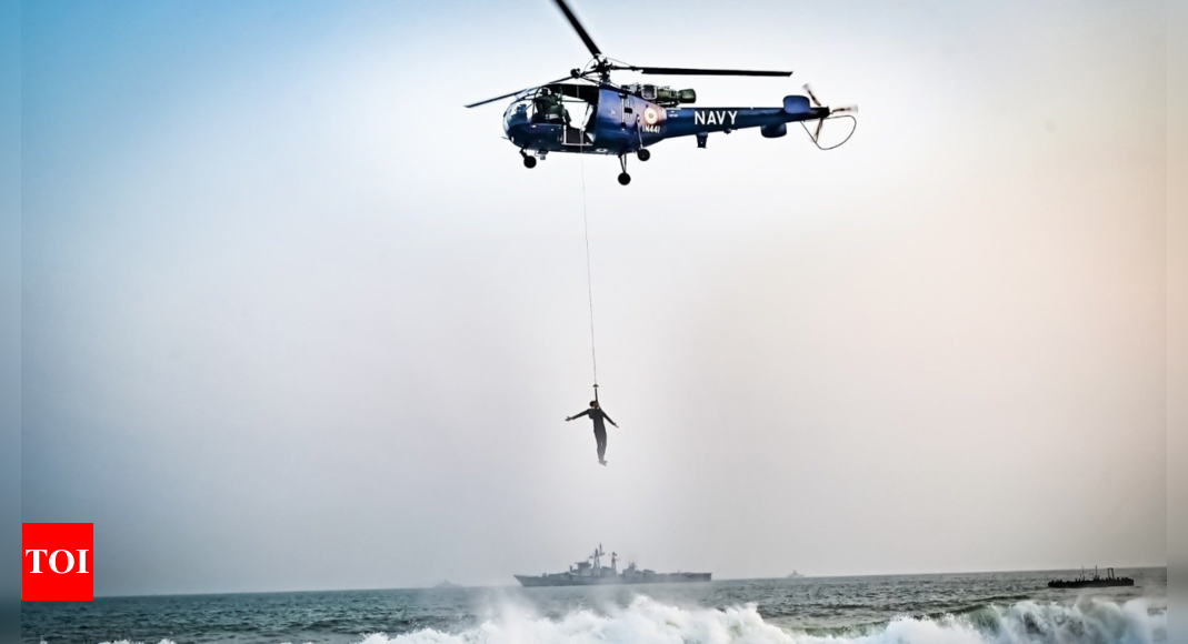 Indian Navy Plans Operational Demonstration at Puri's Blue Flag Beach on Navy Day