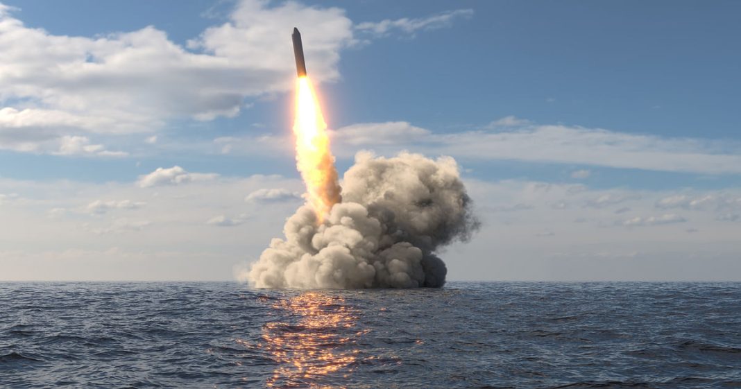 Indian Navy Successfully Tests K-4 Nuclear-Capable Ballistic Missile from INS Arighaat