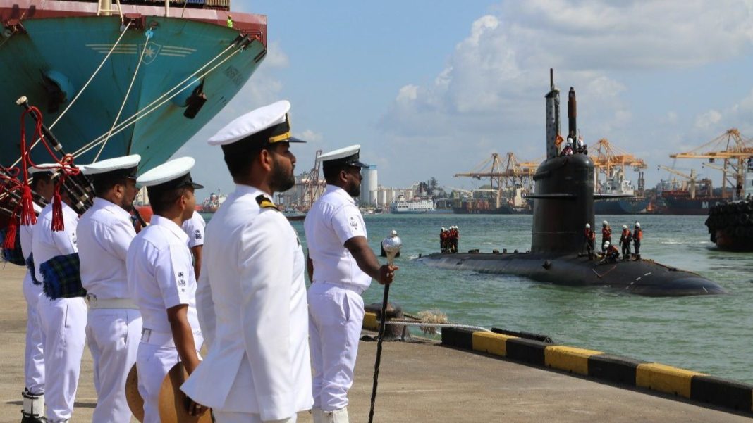 Indian Submarine INS Vela Arrives in Colombo for Operational Turnaround