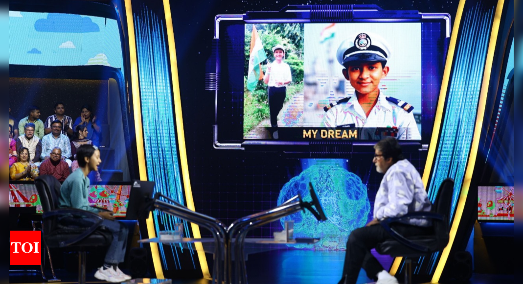 Kaun Banega Crorepati Juniors Features Young Aspirant Dreaming of Joining Indian Navy