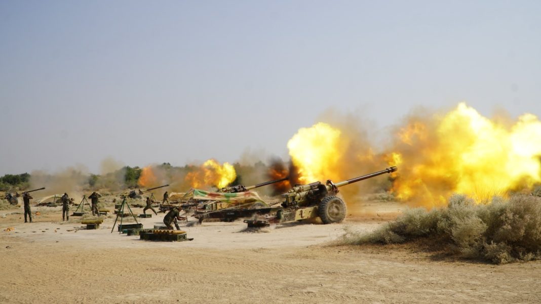 Kharga Shakti: Integrated Firepower Exercise Conducted by Indian Army and Air Force