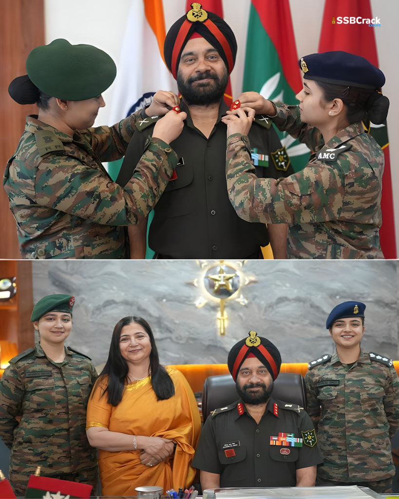 Lt Gen DP Singh Pipped by His Two Daughters