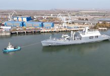 Royal Netherlands Navy's Future Combat Support Ship Completes Sea Trials in Romania