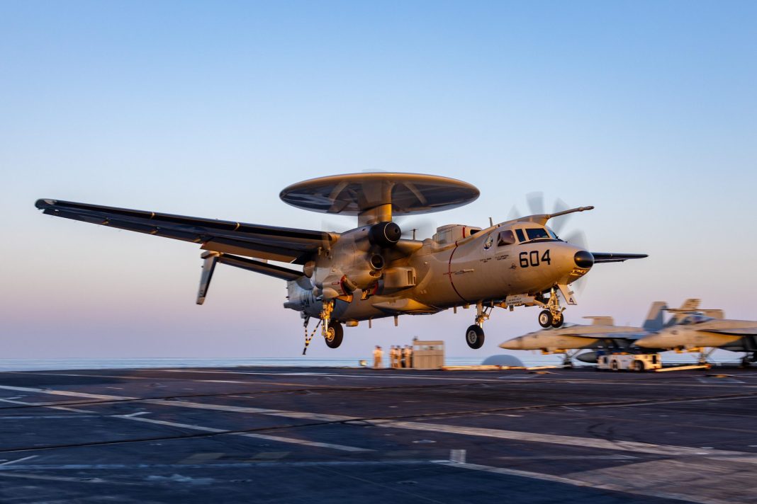 US Navy and Northrop Grumman Complete E-2D Advanced Hawkeye DSSC-6 Preliminary Design Review