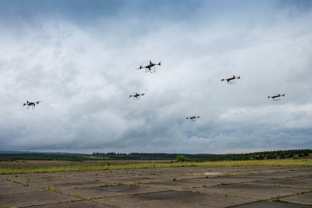 Unidentified Drones Swarm RAF Bases Housing US Troops