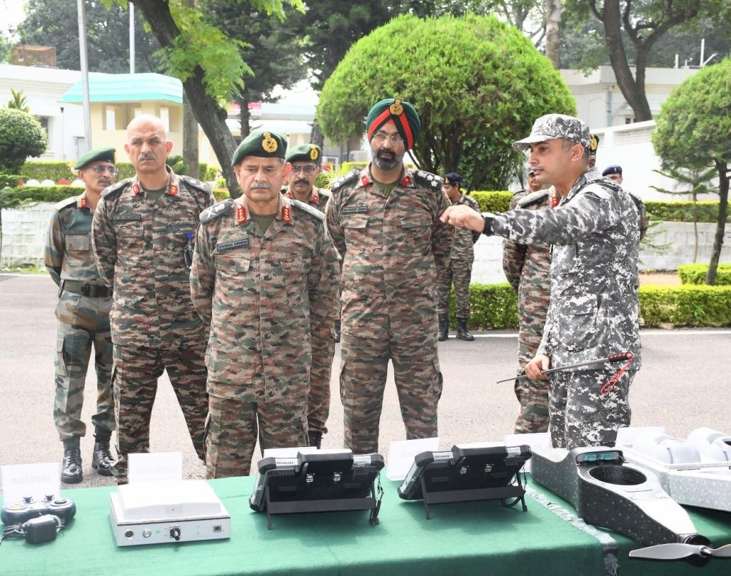 lt general upendra dwivedi inspected the newly inducted v0 iyvqlz5p2mib1