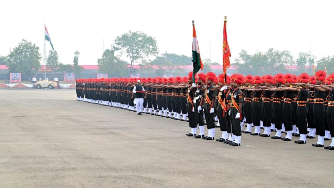 Attestation Ceremony Celebrates Completion of Training for 386 Guards Agniveers in Ahmednagar