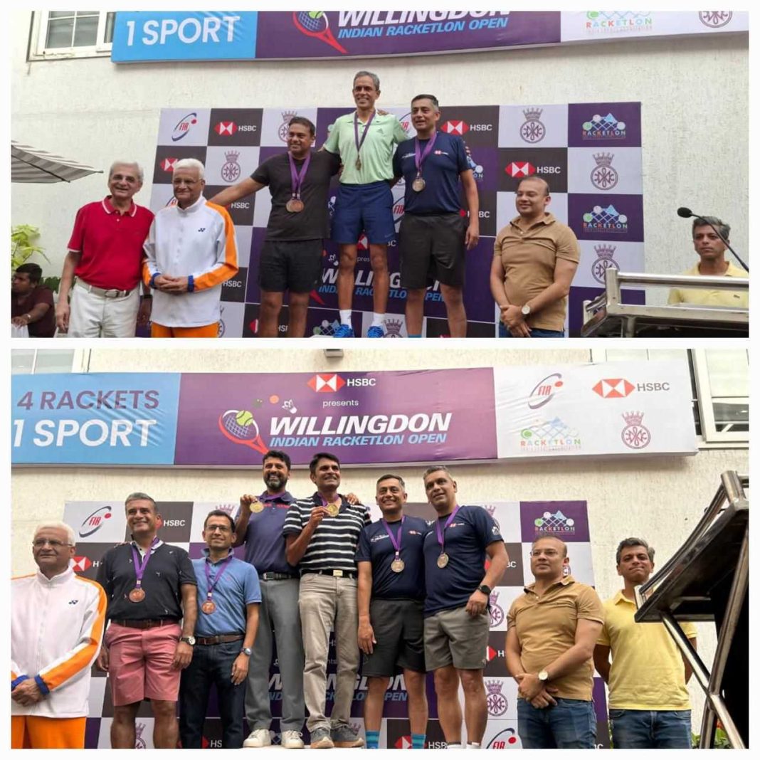 Brigadier Navneet Narain Secures Runner-Up Position at World Masters Racketlon Tournament