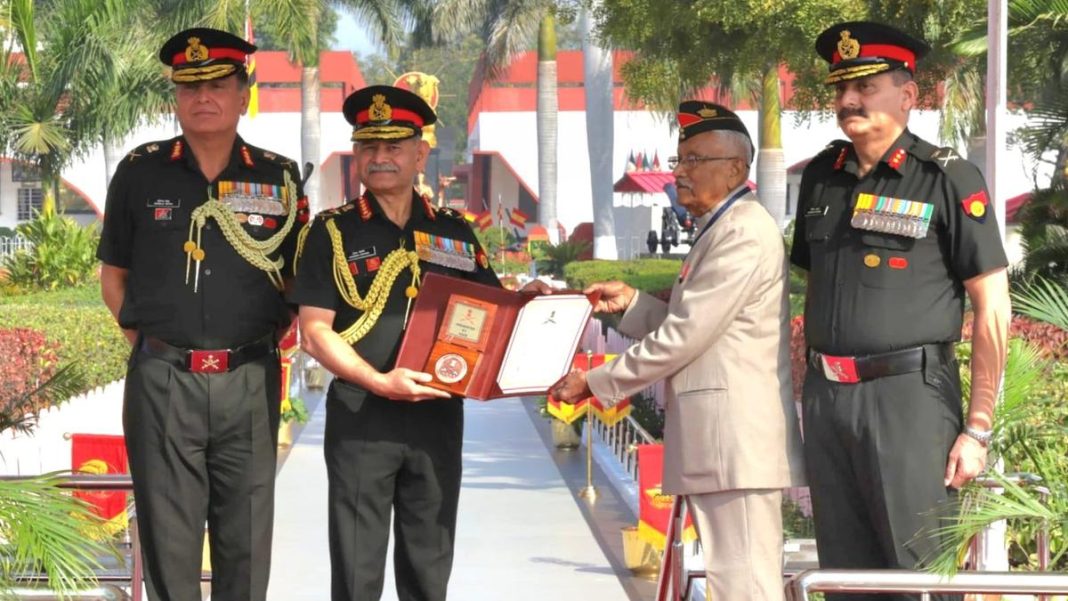 Four Battalions of Army’s Mechanised Infantry Awarded President’s Colours