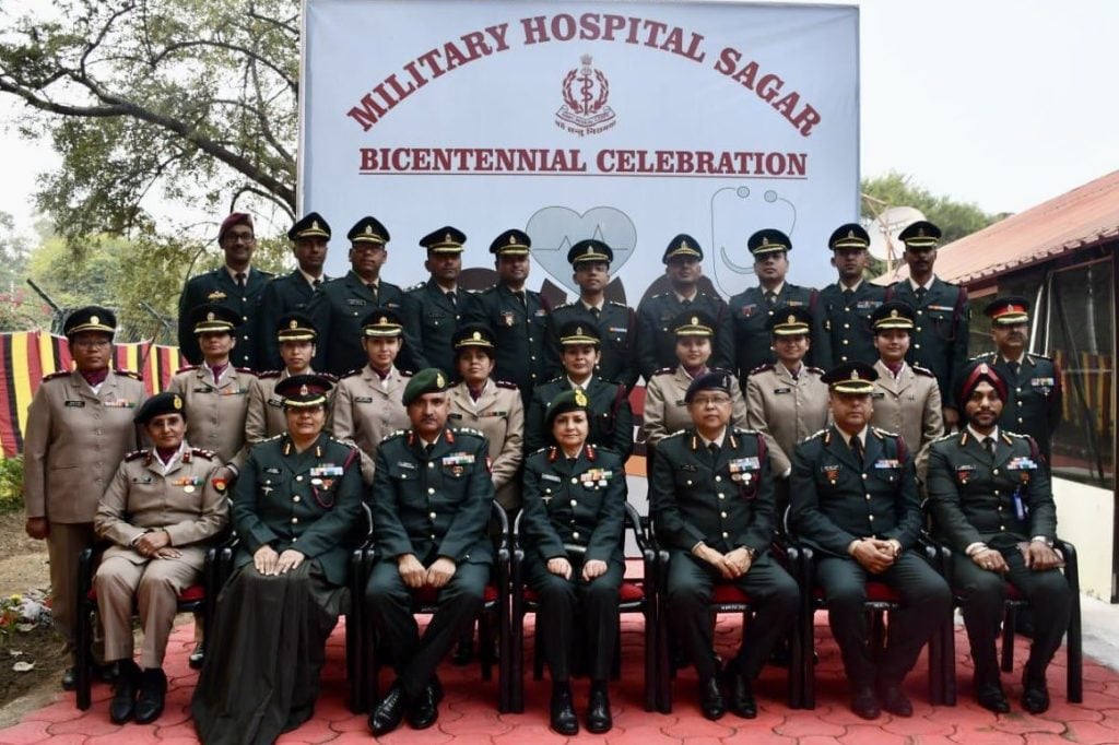 Lt General Sadhna S Nair Visits Military Hospital Sagar