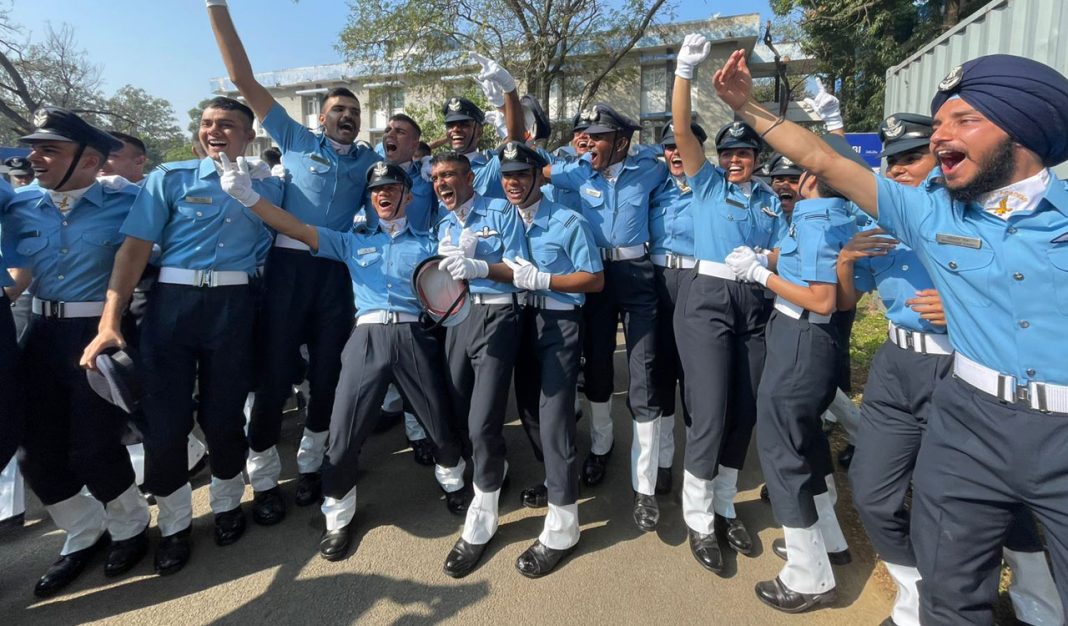 IAF Chief Urges Newly Commissioned Officers to Be Future Leaders at Combined Graduation Parade in Hyderabad