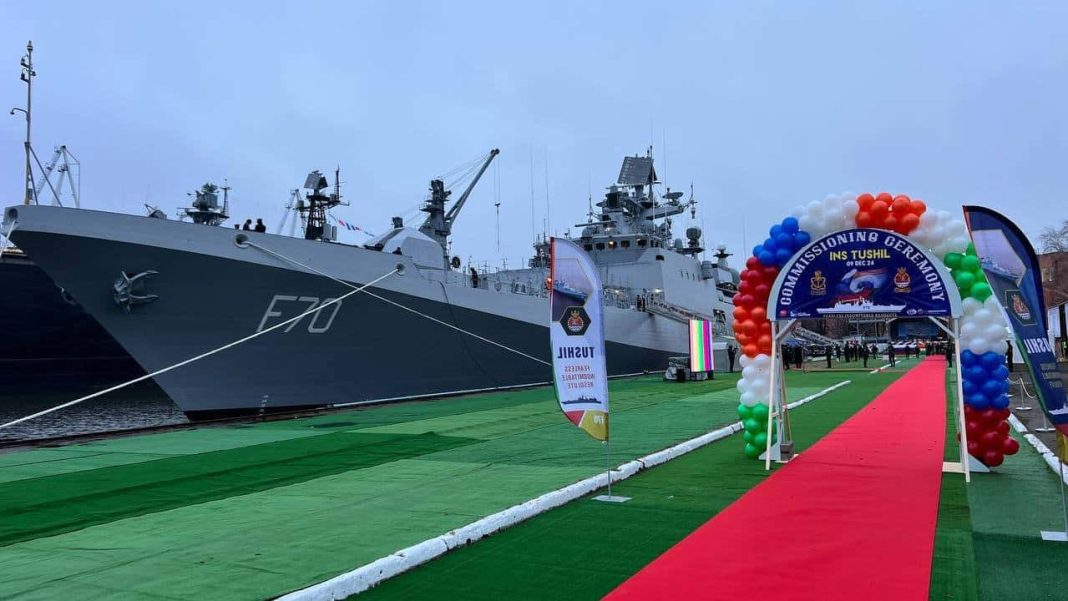 INS Tushil Commissioned: A Symbol of India-Russia Defense Cooperation