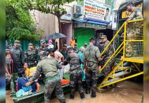 Indian Army Conducts Rescue Operations in Flood-Hit Puducherry Amid Cyclone Fengal