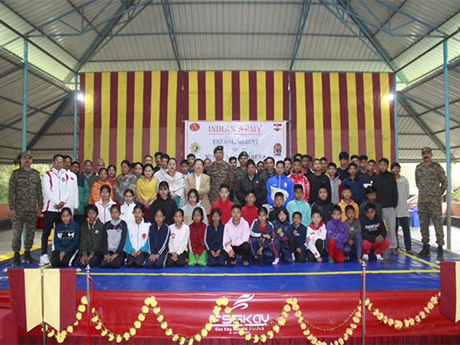 Indian Army Unveils State-of-the-Art Wushu Sanda Arena in Manipur to Promote Youth Sports