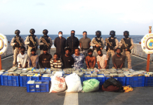 Indian Navy Seizes 500kg of Crystal Methamphetamine in Arabian Sea Operation