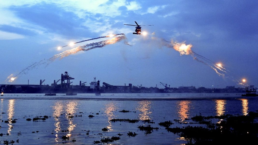 Indian Navy Showcases Operational Preparedness in 'Operational Demonstration' on Navy Day in Odisha