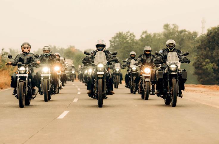 Indian Navy and Jawa Yezdi Motorcycles Kick Off 'Ride of the Marakkars' Rally to Honor Maritime Heritage