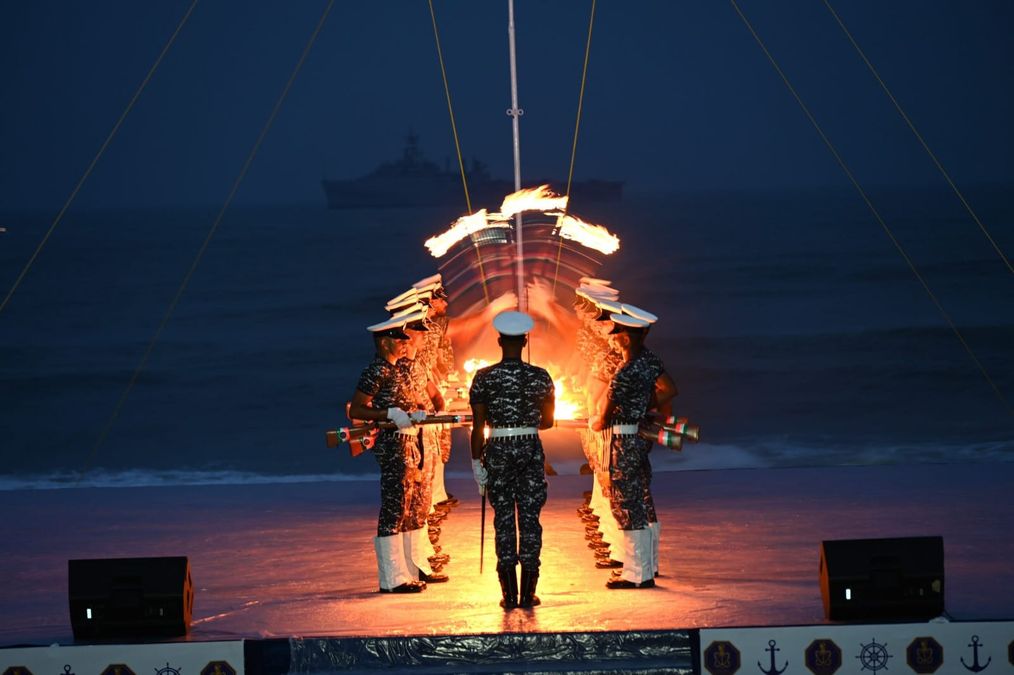 Indian Navy to Showcase Might with Spectacular Demos at Navy Day Celebration in Puri on December 4